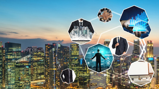 擁有權(quán)力自信的Pose商業(yè)團隊的摘要搜索引擎優(yōu)化與商業(yè)管理